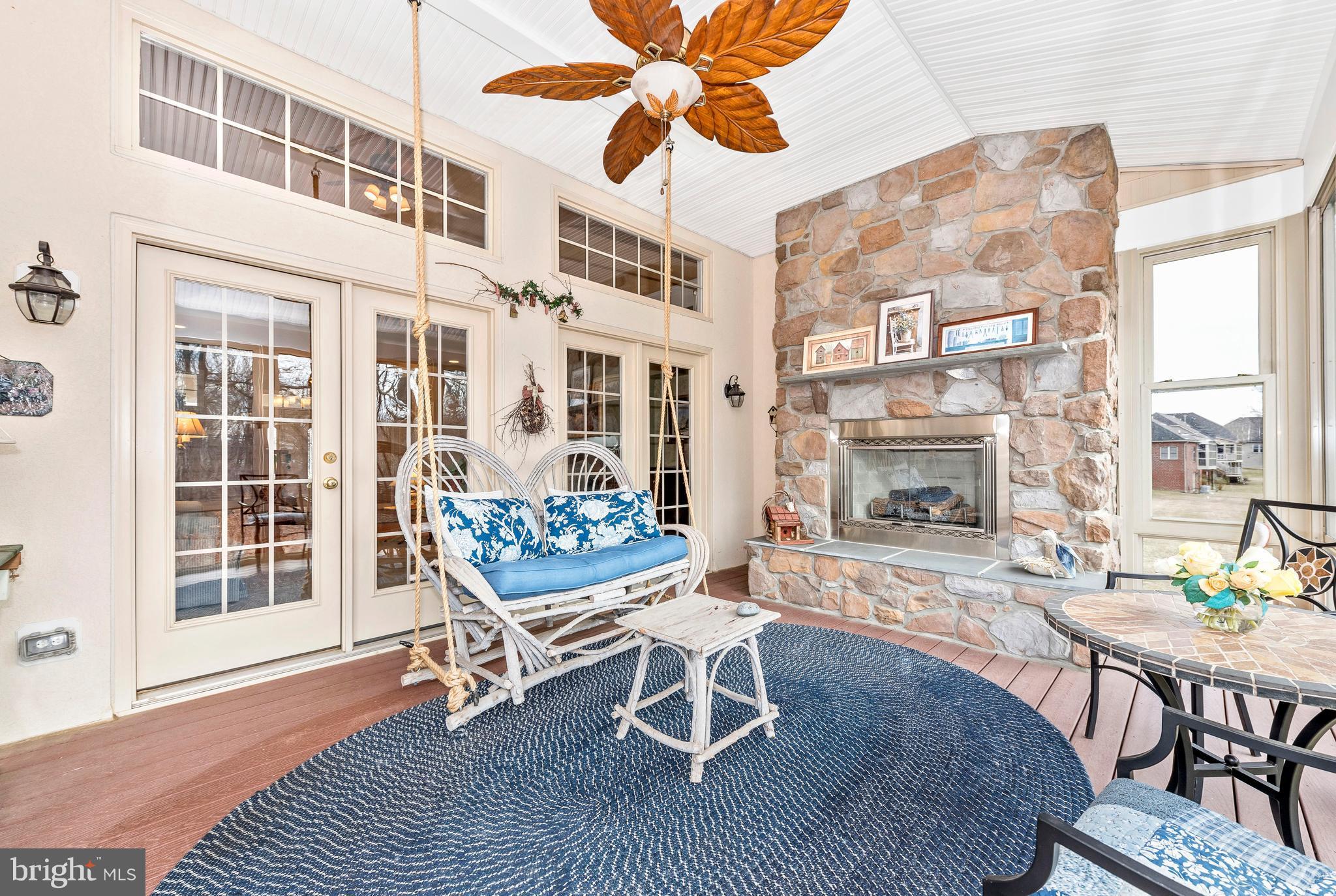 2691 Brook Valley Road Frederick, MD 21701 - Photo 22 of 30 Breathtaking Sunroom with Gas Fireplace