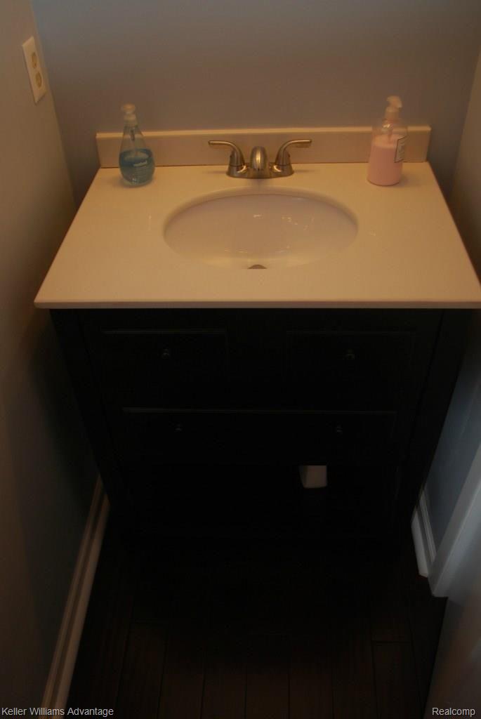 1434 West Webster Road, Unit 2 Royal Oak, MI 48073 - Photo 10 of 16 NEWER VANITY IN 1/2 BATHROOM