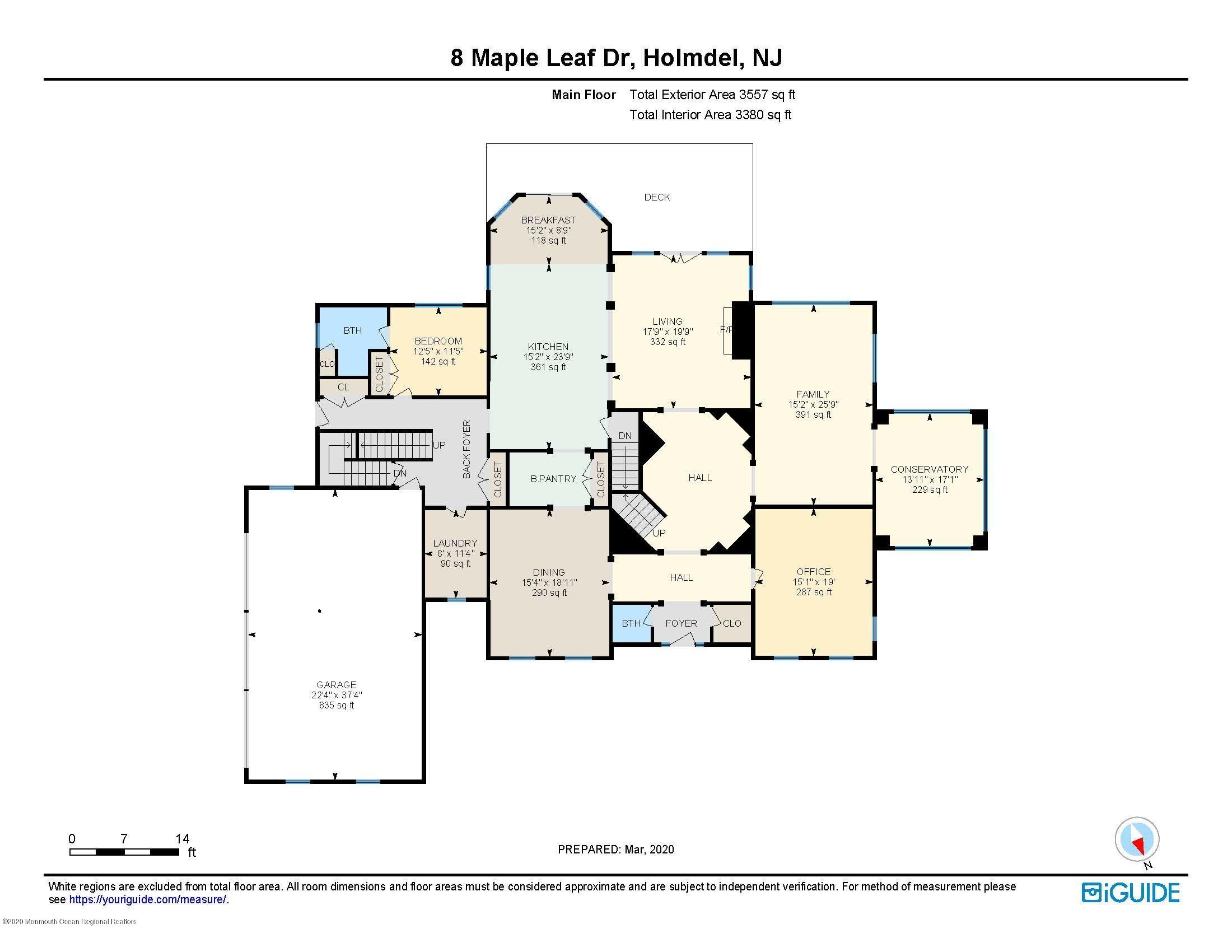 8 Maple Leaf Drive Holmdel, NJ 07733 - Photo 72 of 74 8 Maple Leaf floorplan