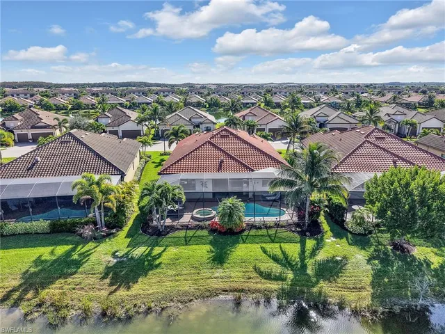a view of a garden with a lot of plants and trees