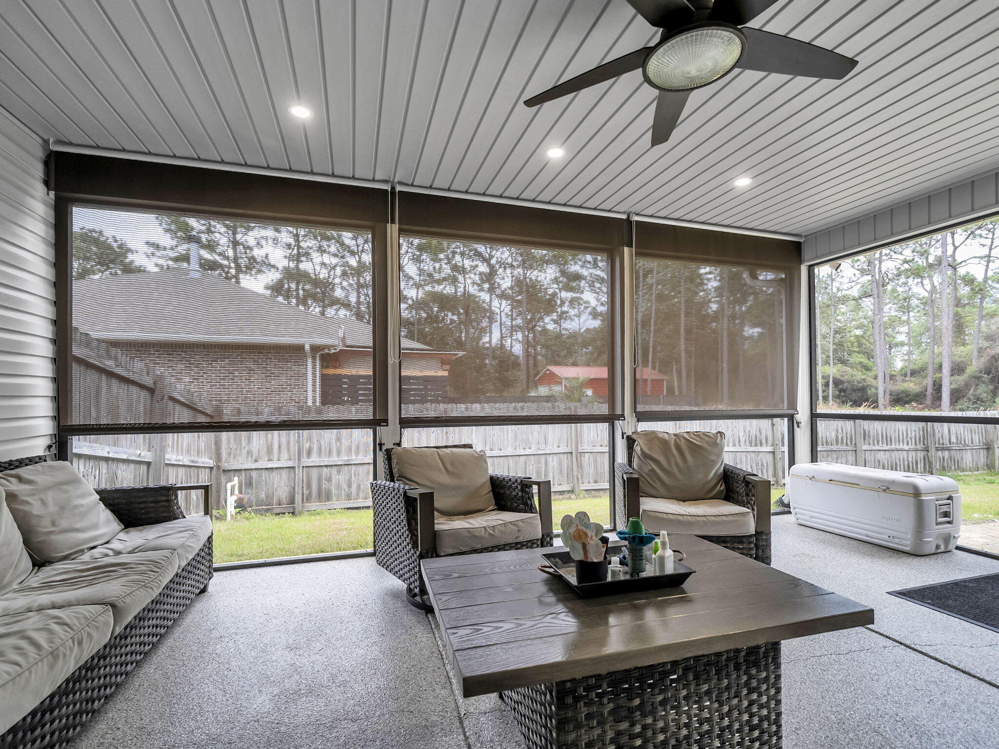 9119 Timber Lane Navarre, FL 32566 - Photo 47 of 53 a living room with furniture and a large window