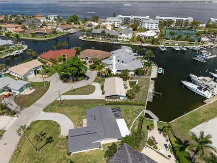 an aerial view of ocean residential house with outdoor space