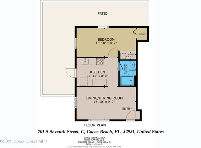 $899,000 | 701 South Orlando Avenue, Cocoa Beach, FL 32931