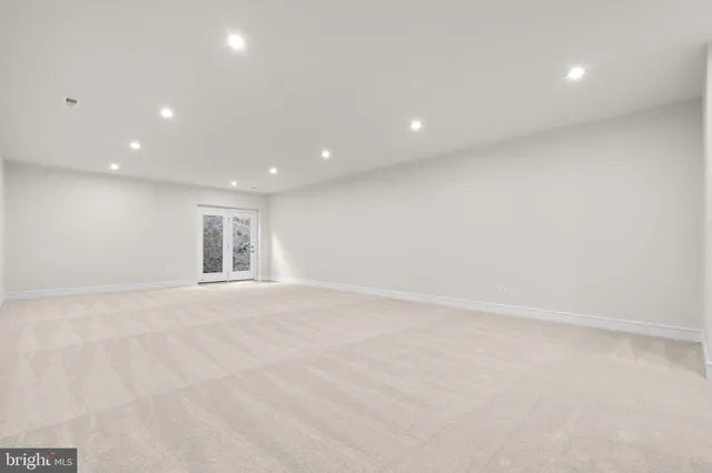 a view of empty room