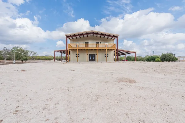a view of wooden roof