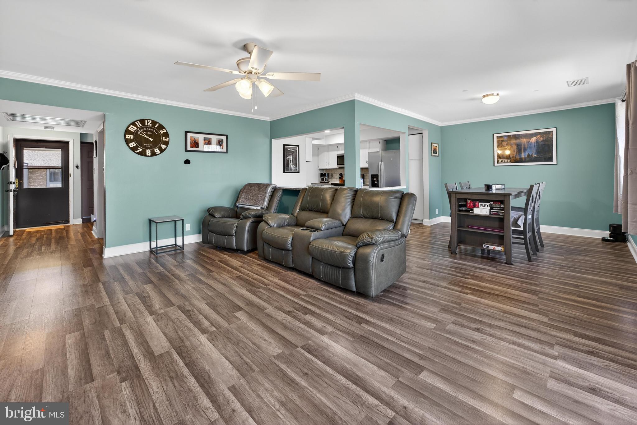 115 East Kings Highway, Unit 360 Maple Shade, NJ 08052 - Photo 8 of 20 a living room with furniture and wooden floor