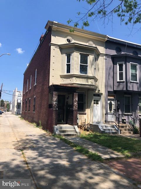 a view of a building with a outdoor space