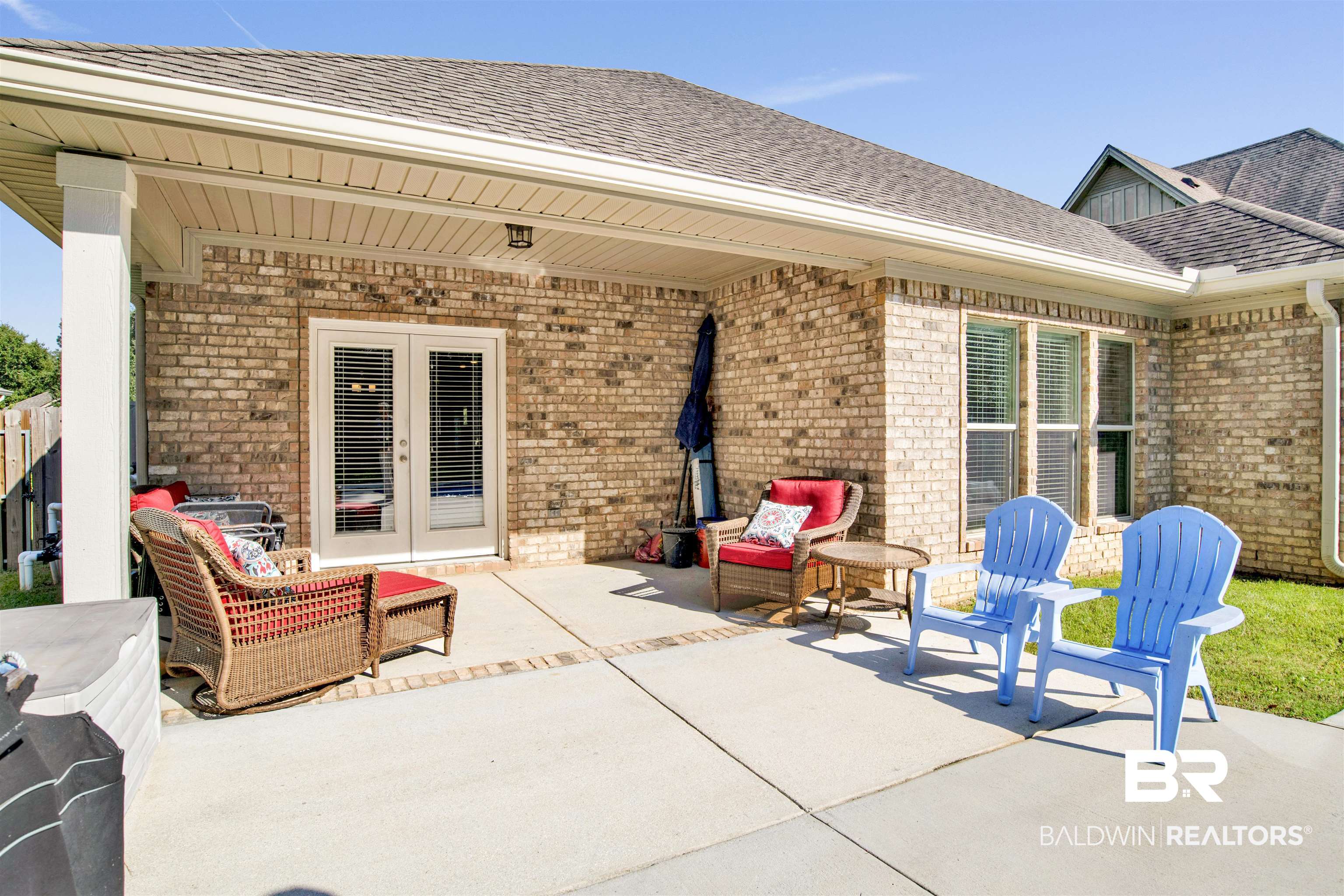 360 Scarlett Avenue Fairhope, AL 36532 - Photo 30 of 34 View of patio / terrace with french doors