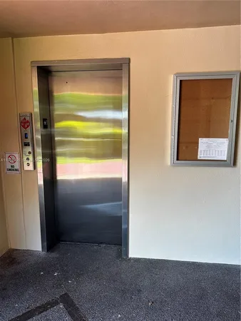 a view of front door