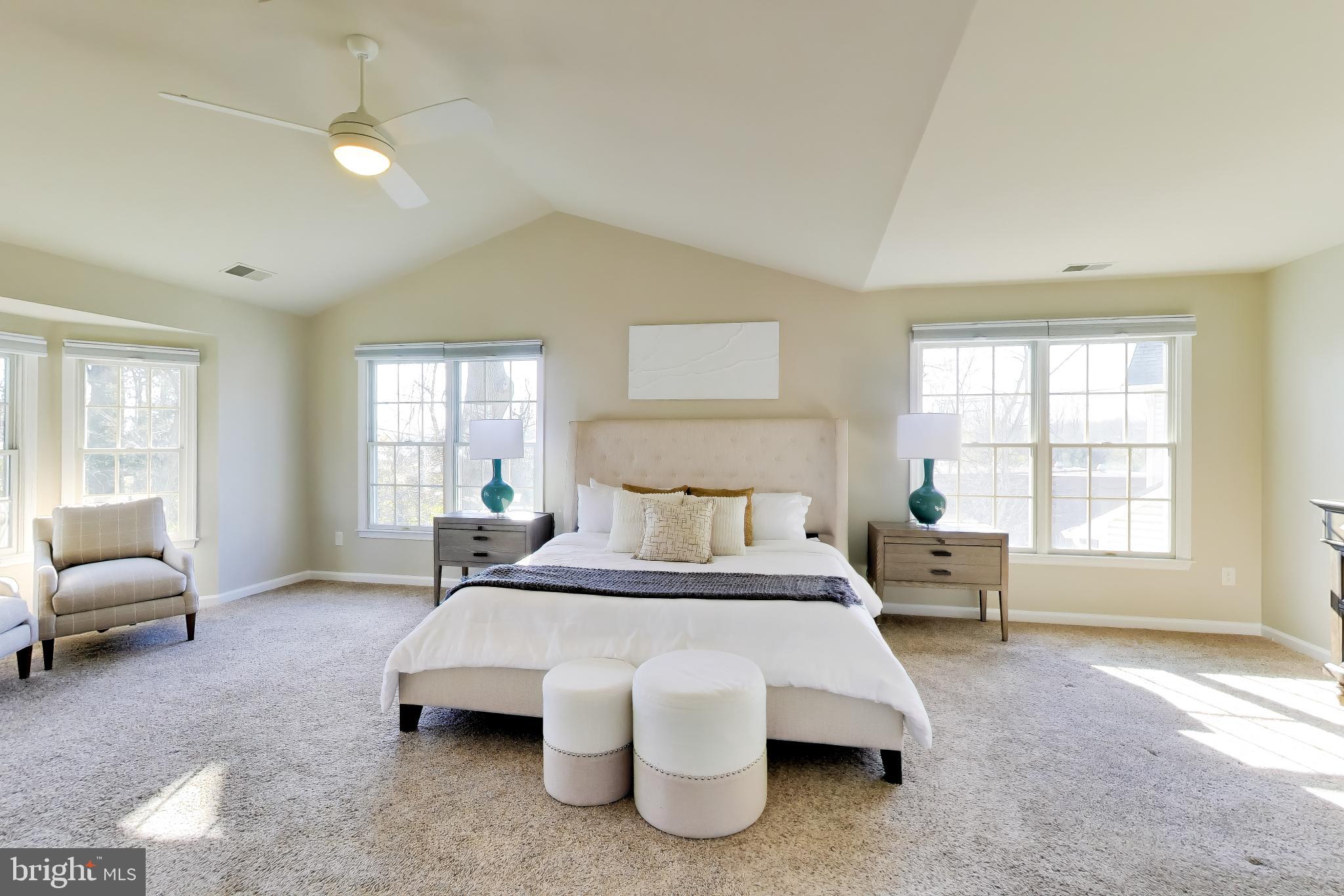 9200 Linden Grove Court Silver Spring, MD 20910 - Photo 27 of 72 a bed room with a bed and a couch