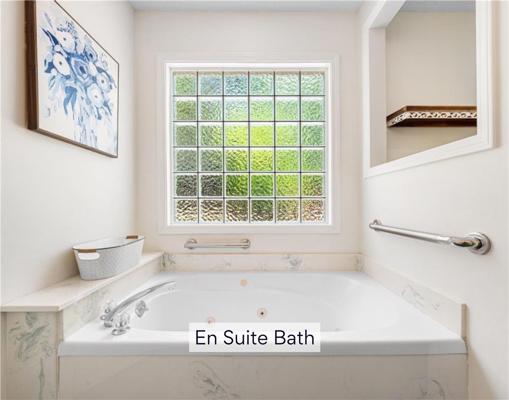 848 Perkins Creek Road Seneca, SC 29678 - Photo 14 of 26 Relax in a soaking tub with privacy glass block window.