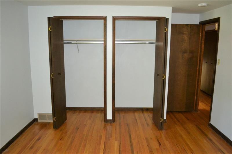 2108 Beulah Road Pittsburgh, PA 15235 - Photo 18 of 25 MASTER BEDROOM: Double closets provide lots of storage space!