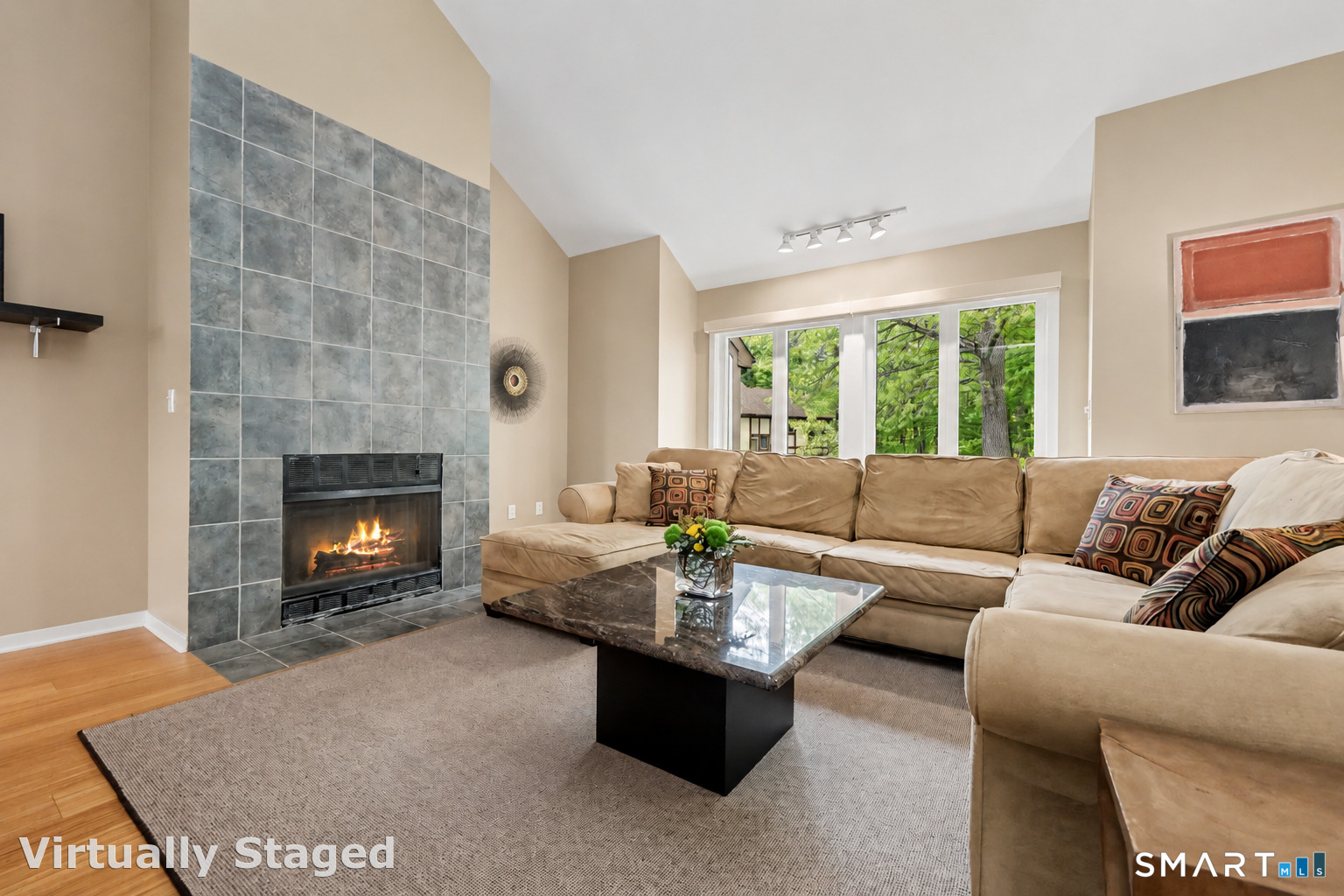 690 Forest Road, Unit 642 West Haven, CT 06516 - Photo 6 of 40 Striking fireplace beckons you to put your feet up and unwind after a long day. Ahhhhh, peace and relaxation abound here!