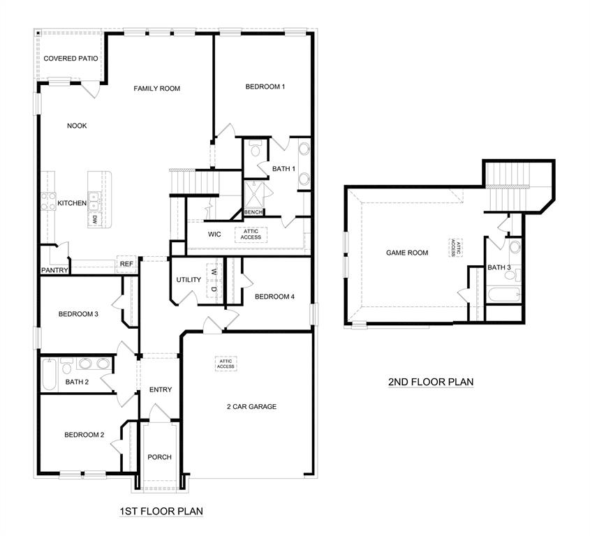 447 Epiphany Lane Lavon, TX 75166 - Photo 31 of 31 Floor plan