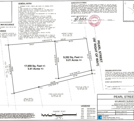 $39,900 | 0 Pearl Avenue, Chickamauga, GA 30707