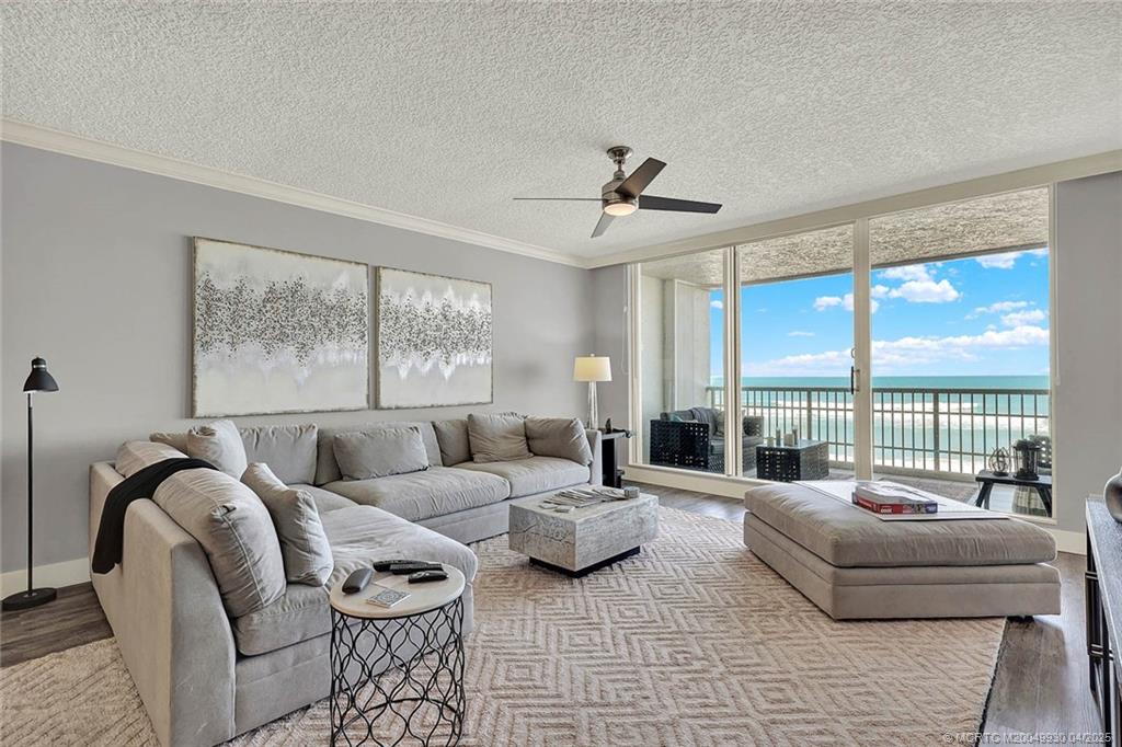 8600 South Ocean Drive, Unit LN3 Jensen Beach, FL 34957 - Photo 14 of 63 a living room with furniture and a large window