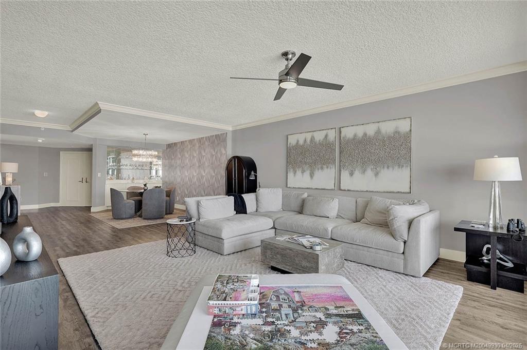 8600 South Ocean Drive, Unit LN3 Jensen Beach, FL 34957 - Photo 17 of 63 a living room with furniture and a wooden floor