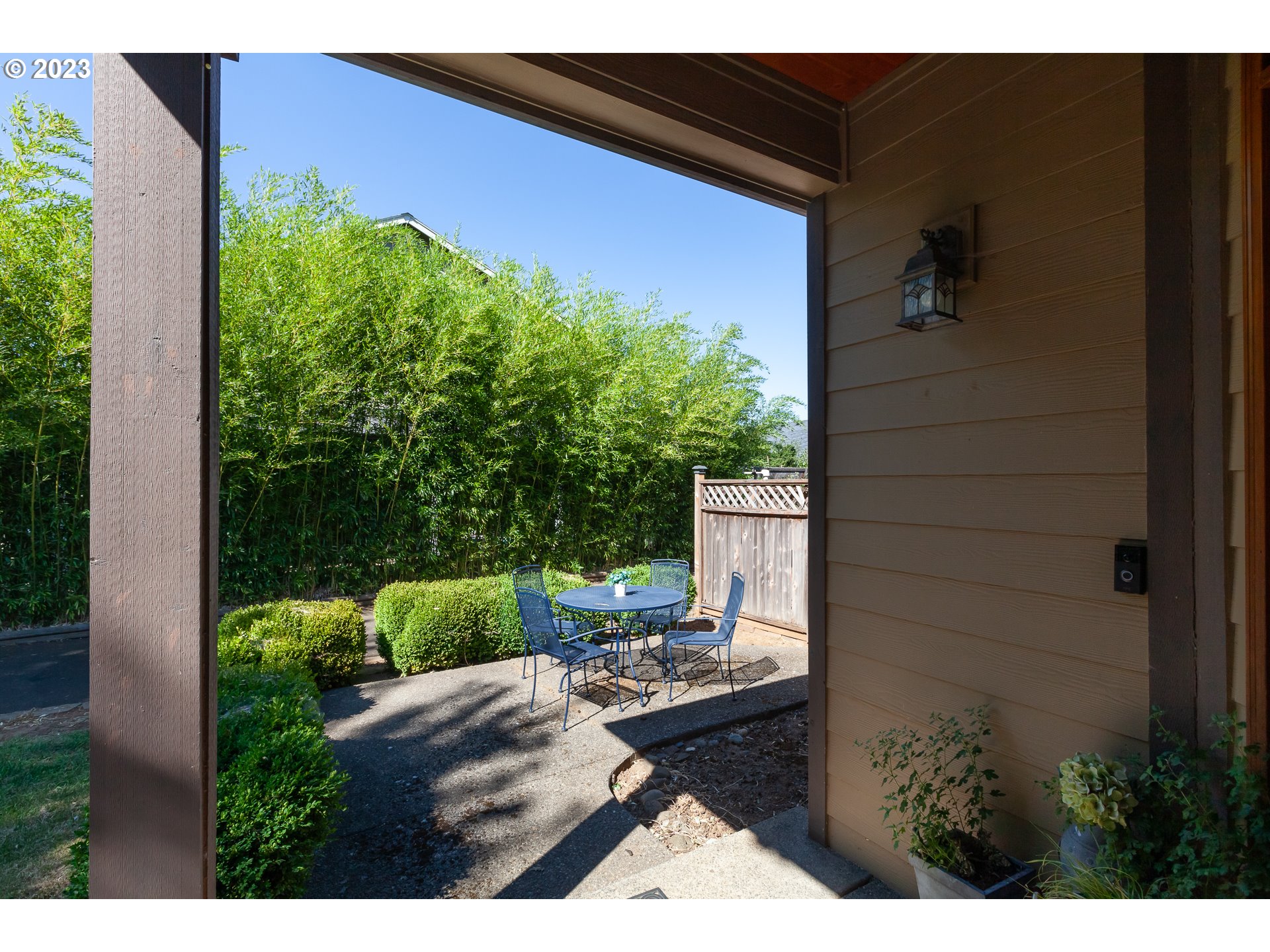 1615 4th Street Hood River, OR 97031 - Photo 31 of 33 a view of yard from deck