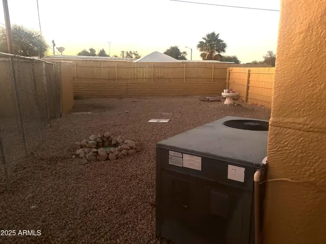 a terrace of a house