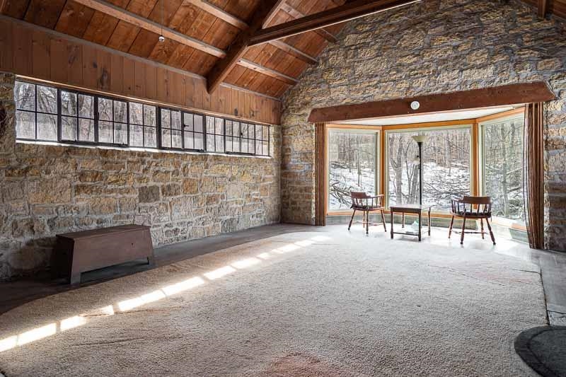 3134 North River Road Oregon, IL 61061 - Photo 20 of 59 a view of an empty room with windows