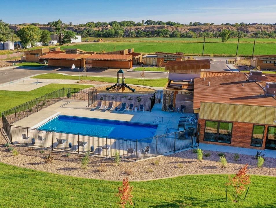 450 Red River Loop Clifton, CO 81520 - Photo 14 of 18 a view of swimming pool with outdoor seating