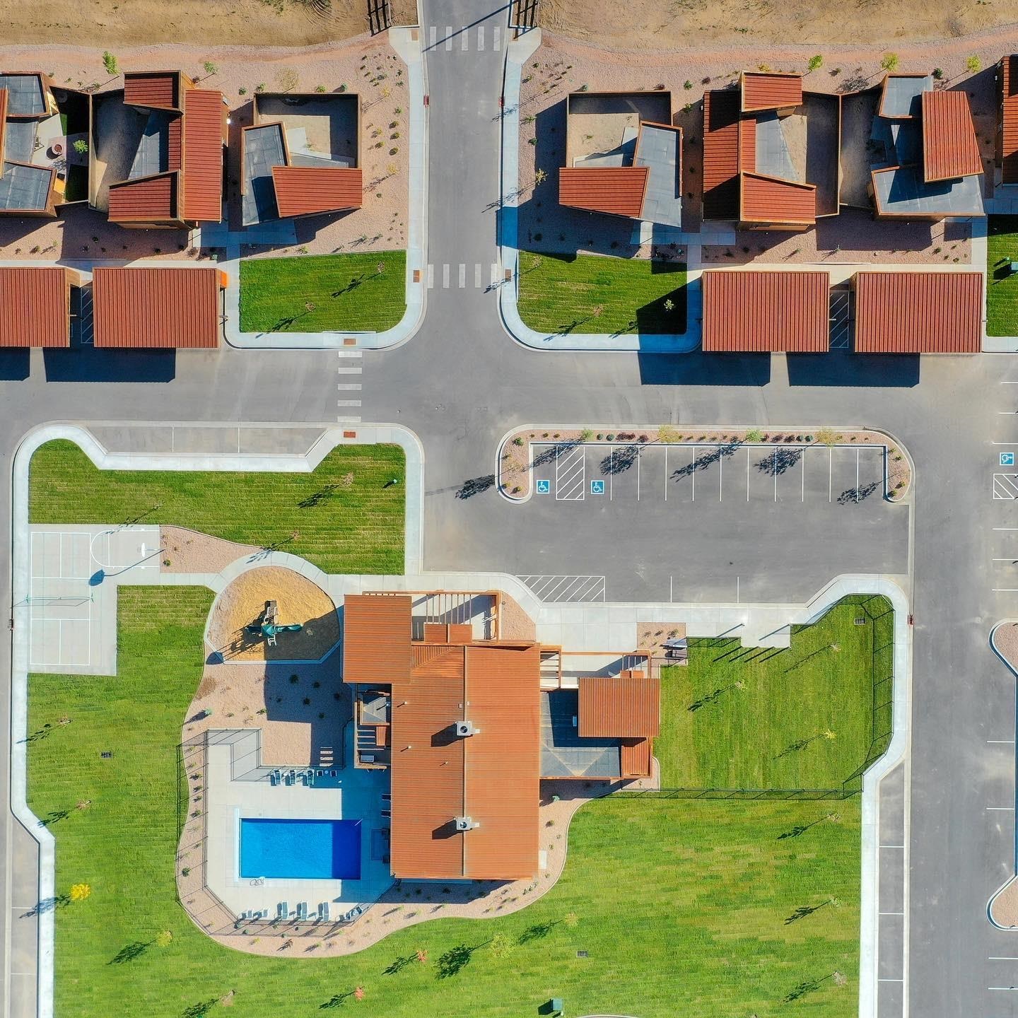 450 Red River Loop Clifton, CO 81520 - Photo 17 of 18 an aerial view of multiple houses with yard