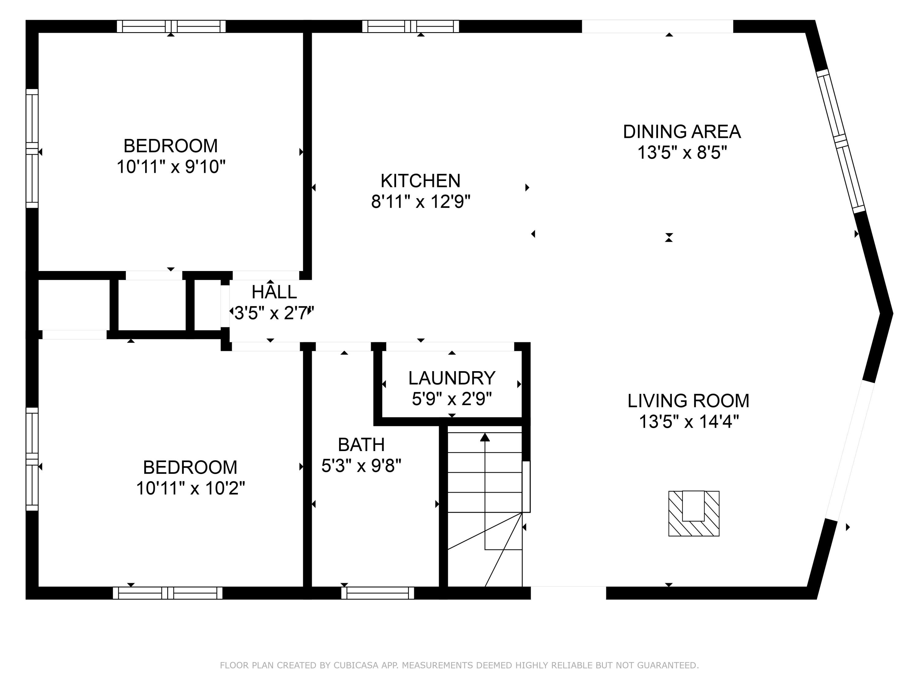 2181 Village Road Effort, PA 18330 - Photo 33 of 35 Floor Plan 1st Floor
