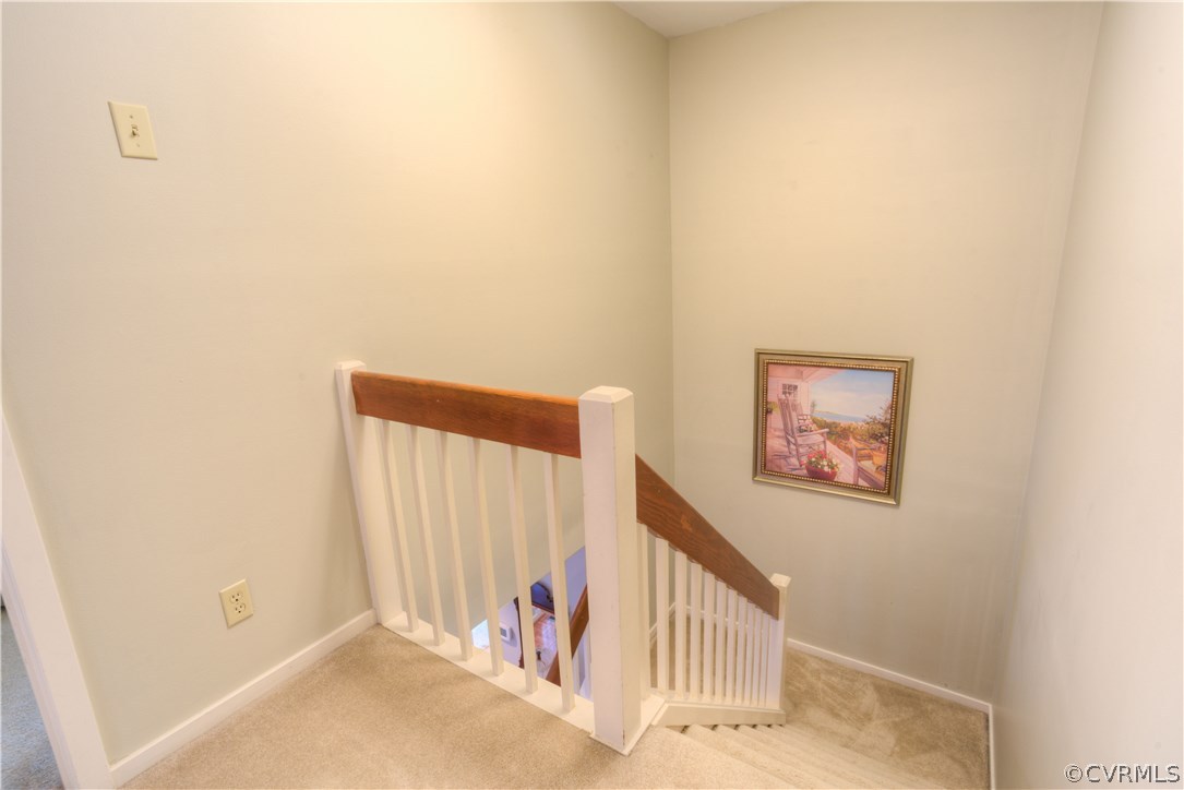 13502 Lady Ashley Road Midlothian, VA 23114 - Photo 23 of 34 Stairs include a split landing!