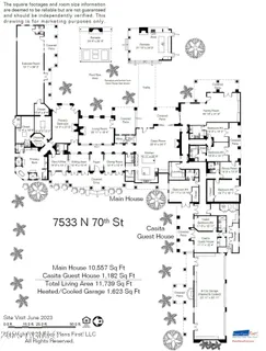 $12,295,000 | 7533 North 70th Street, Paradise Valley, AZ 85253