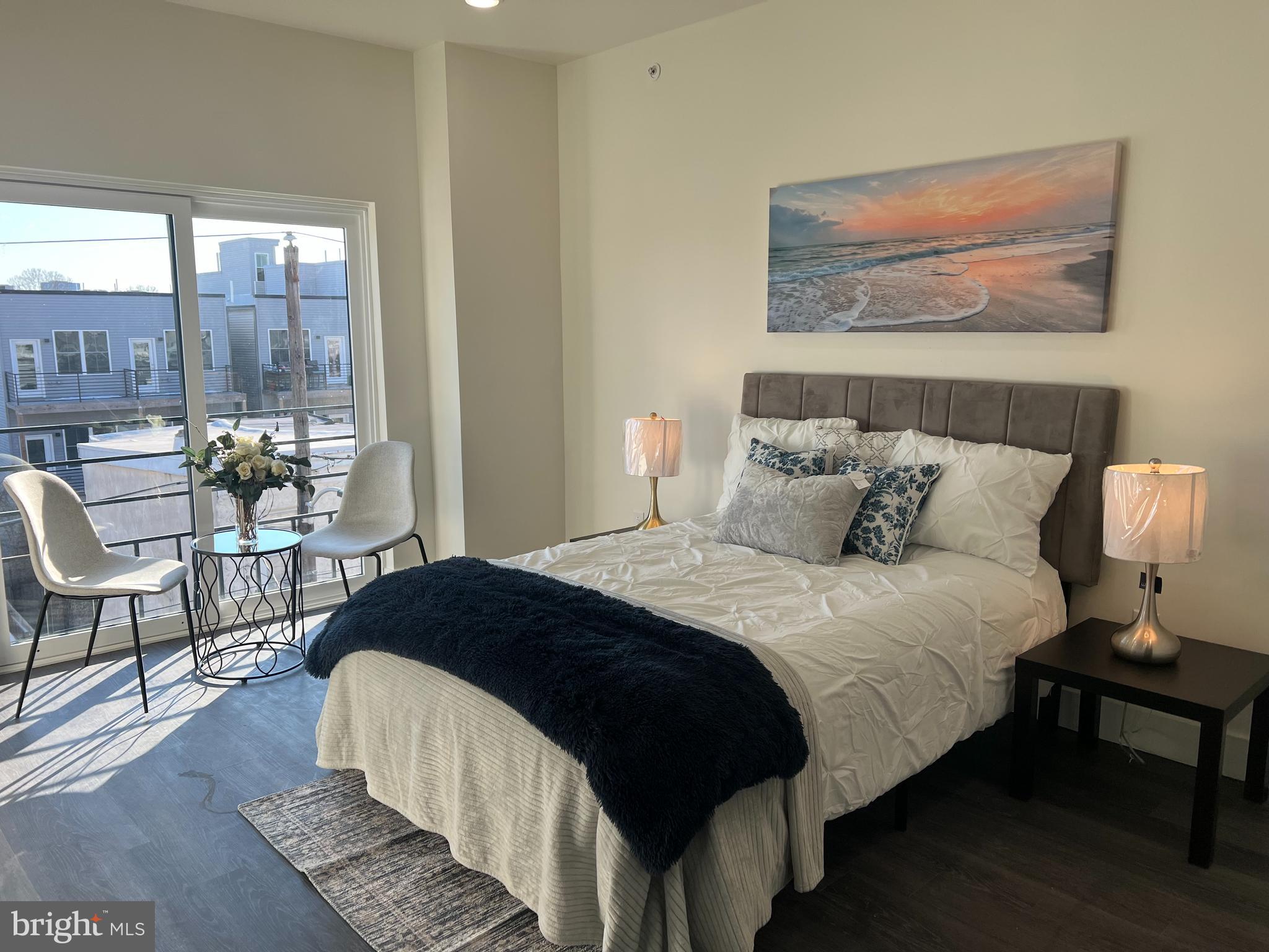 Virtual stage bedroom