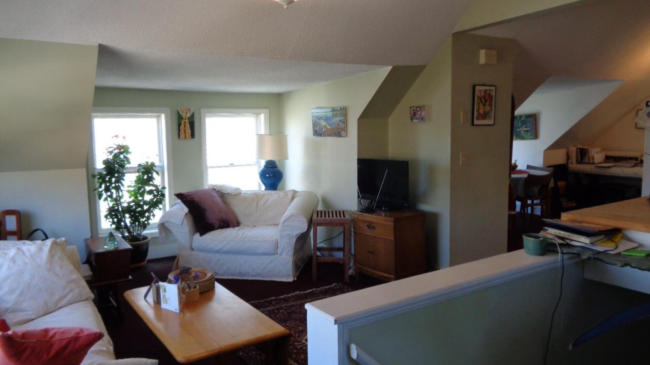 64 Clark Street Portland, ME 04102 - Photo 36 of 41 3rd flr liv w dining area to right