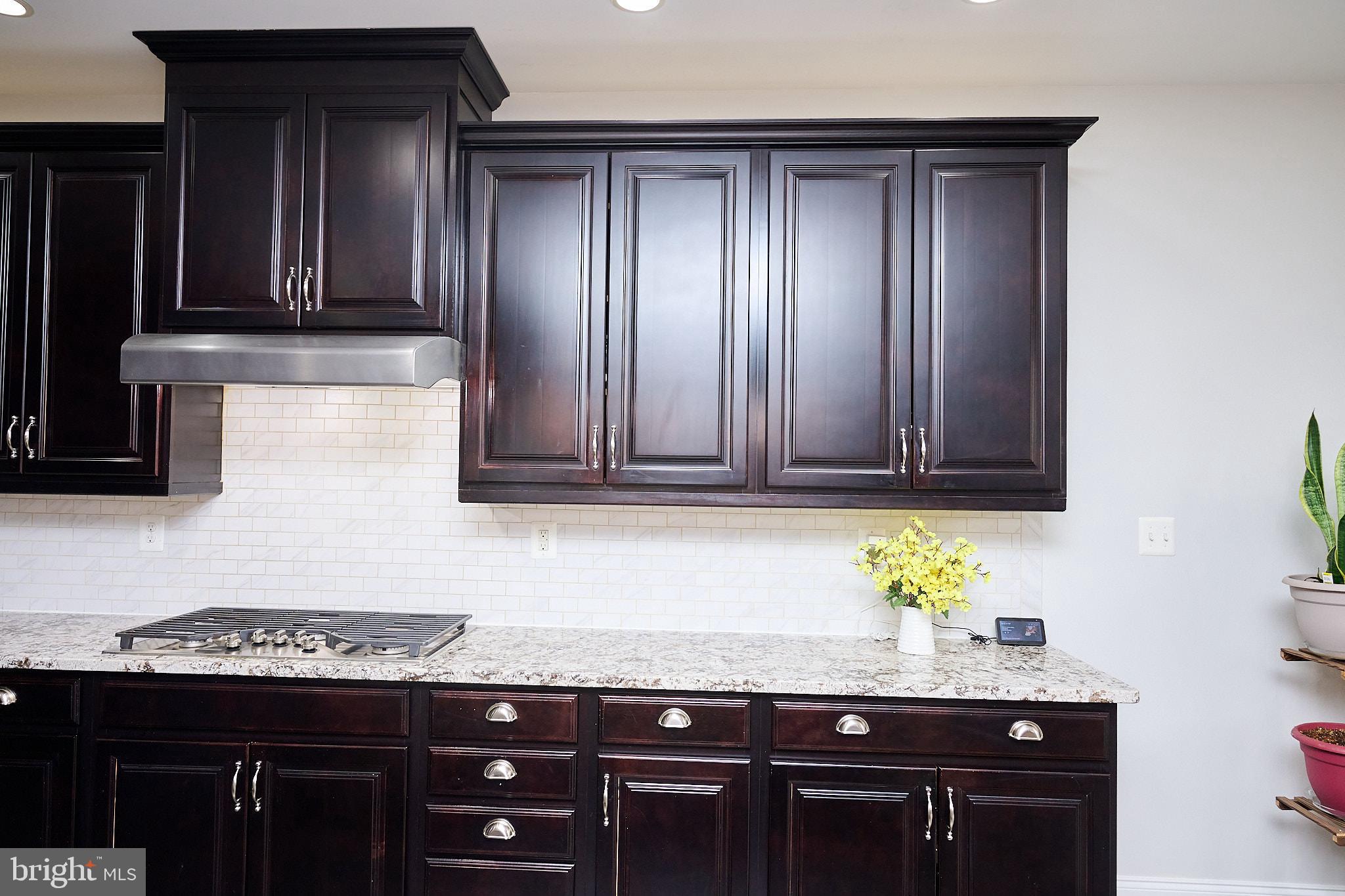 22559 Windsor Locks Square Ashburn, VA 20148 - Photo 13 of 35 a kitchen with granite countertop cabinets and wooden floor