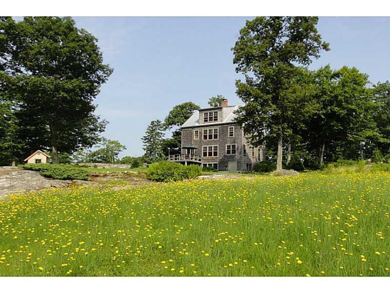 4 Collins Pattee Road Bath, ME 04530 - Photo 34 of 35 Exterior Back. The meadow with the...