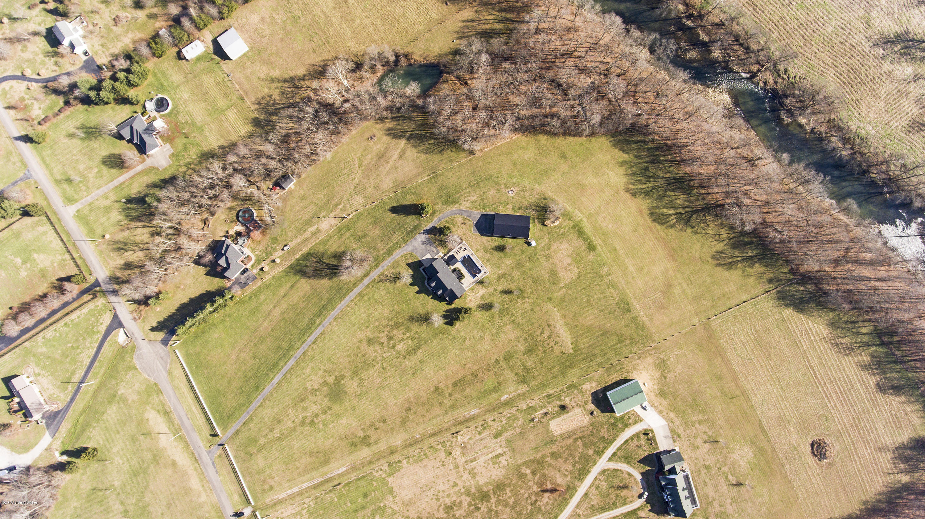 726 Brashears Point Road Taylorsville, KY 40071 - Photo 61 of 88 Brashears Creek to right in pic
