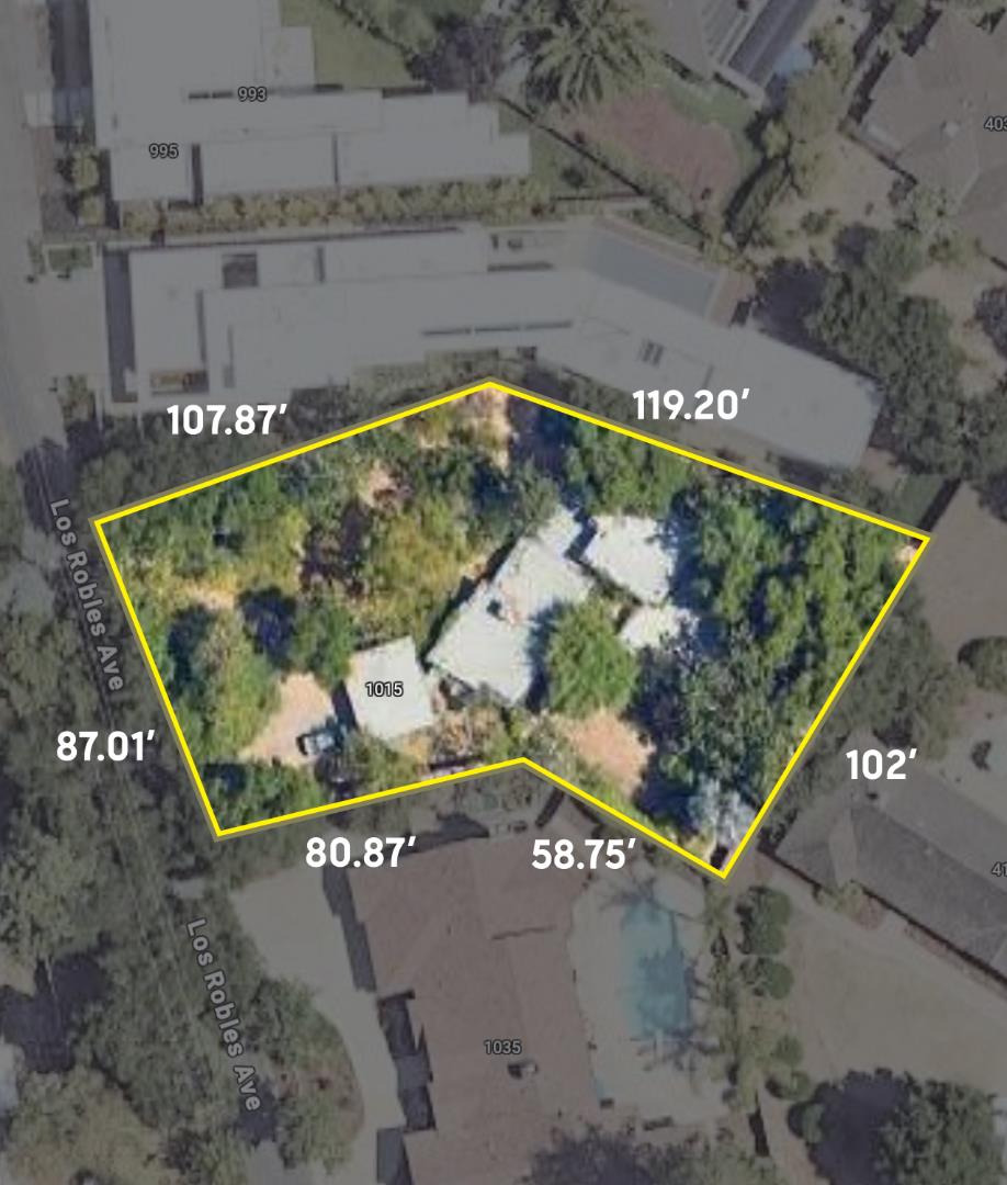 1015 Los Robles Avenue Palo Alto, CA 94306 - Photo 1 of 1 a view of a outdoor space