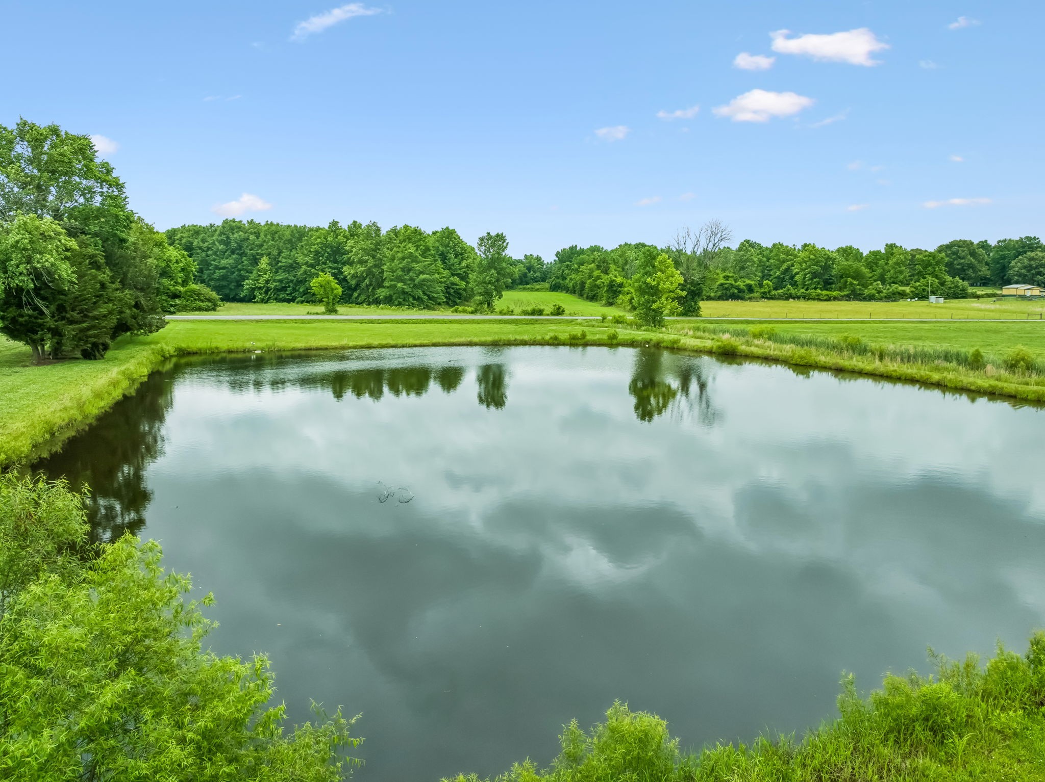 280 Kingdom Road Unionville, TN 37180 - Photo 26 of 65 a view of a lake with a yard