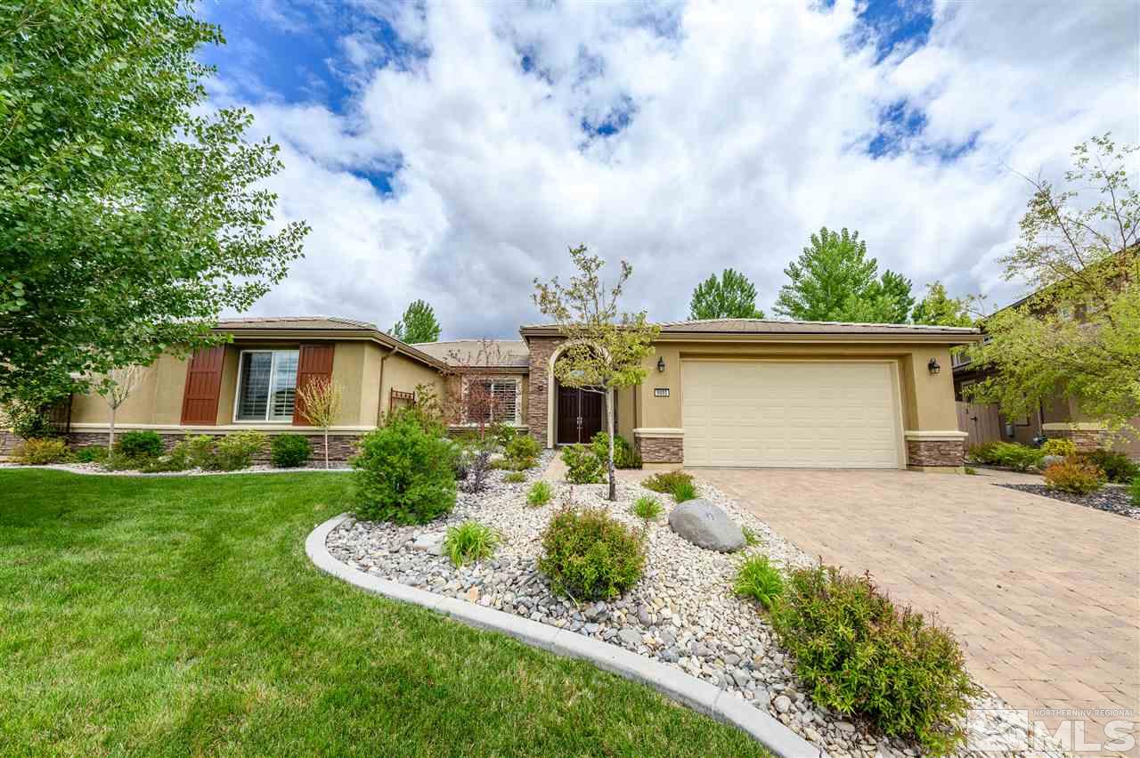 9880 Kerrydale Court Reno, NV 89521 - Photo 1 of 20 front view of house with a yard