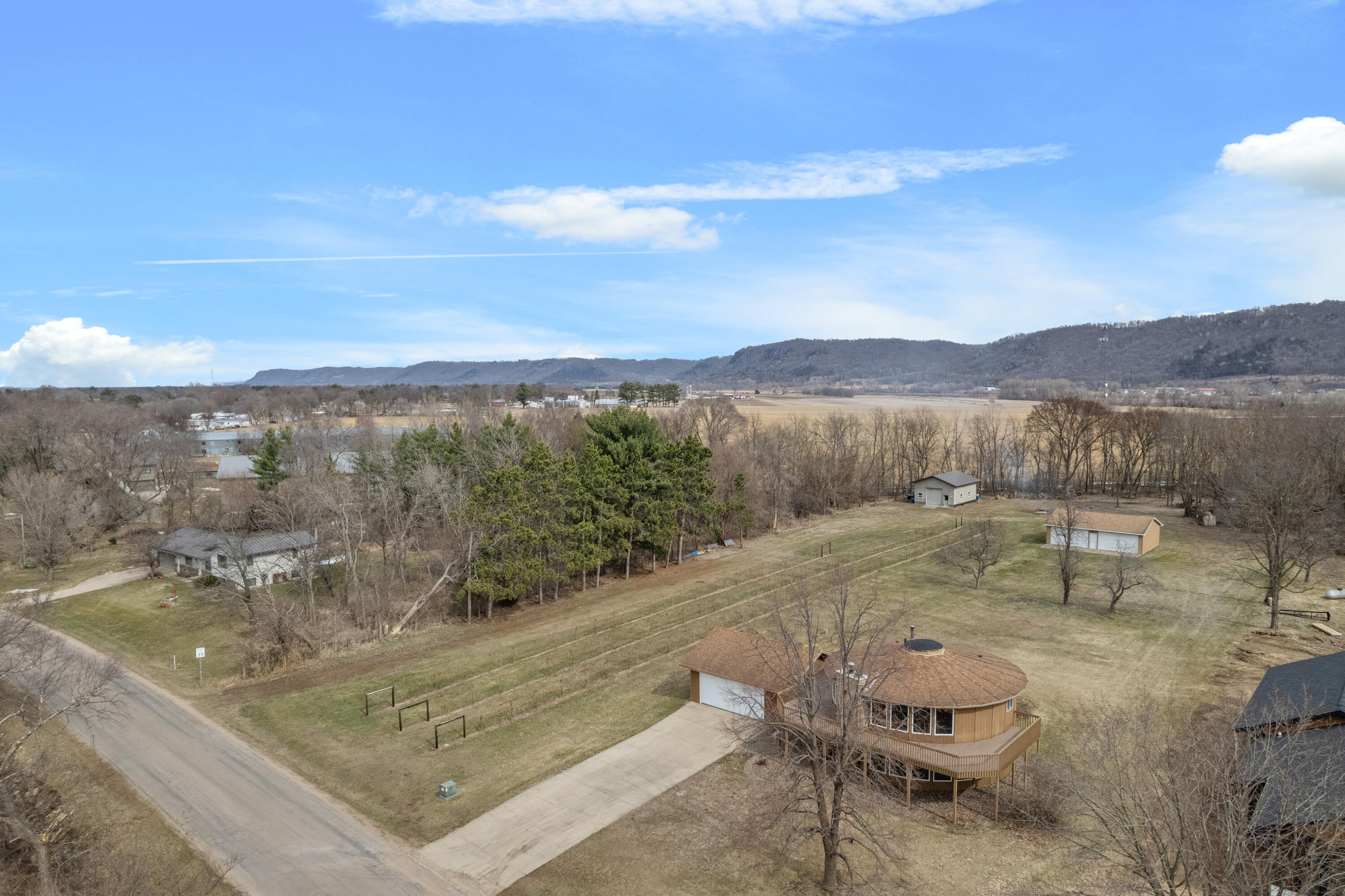 1149 South River Road Buffalo City, WI 54622 - Photo 2 of 32 02 drone