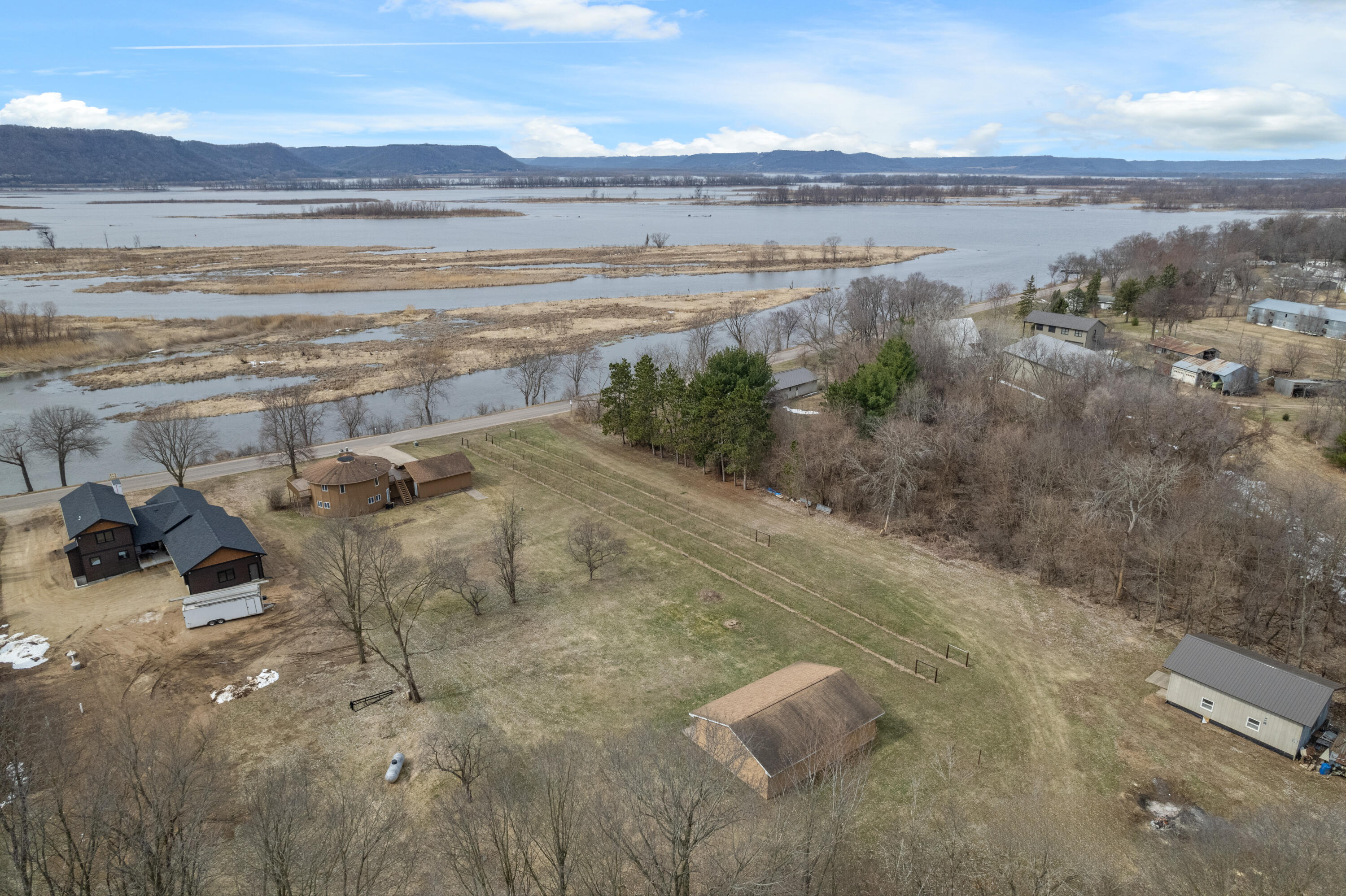 1149 South River Road Buffalo City, WI 54622 - Photo 25 of 32 27 drone