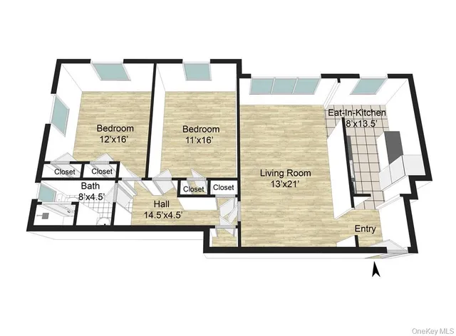 a picture of a book and a bed