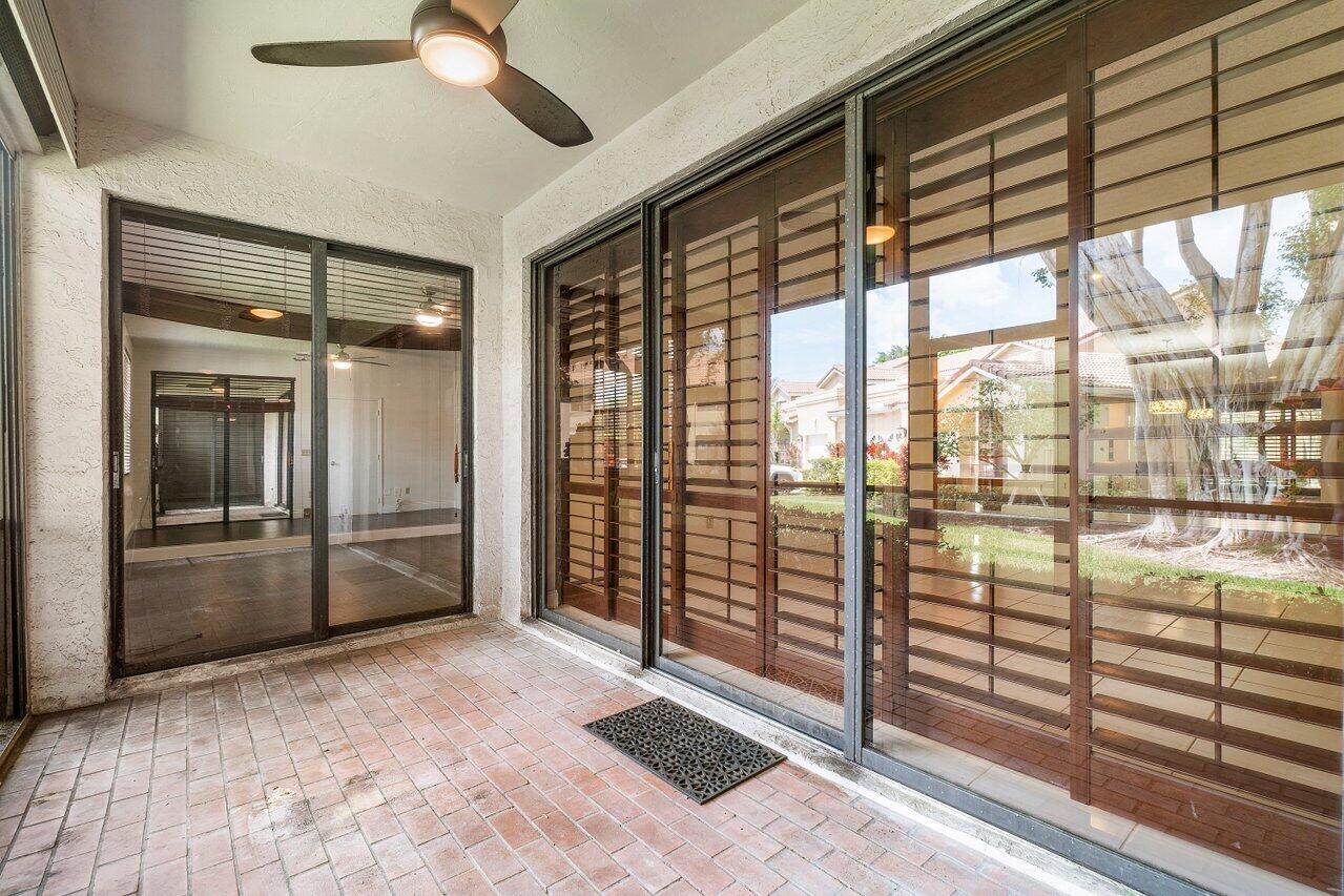 6721 Montego Bay Boulevard, Unit E Boca Raton, FL 33433 - Photo 26 of 37 PATIO OTHER VIEW