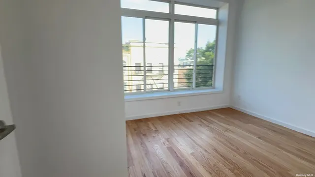 a view of kitchen with cabinets and stainless steel appliances