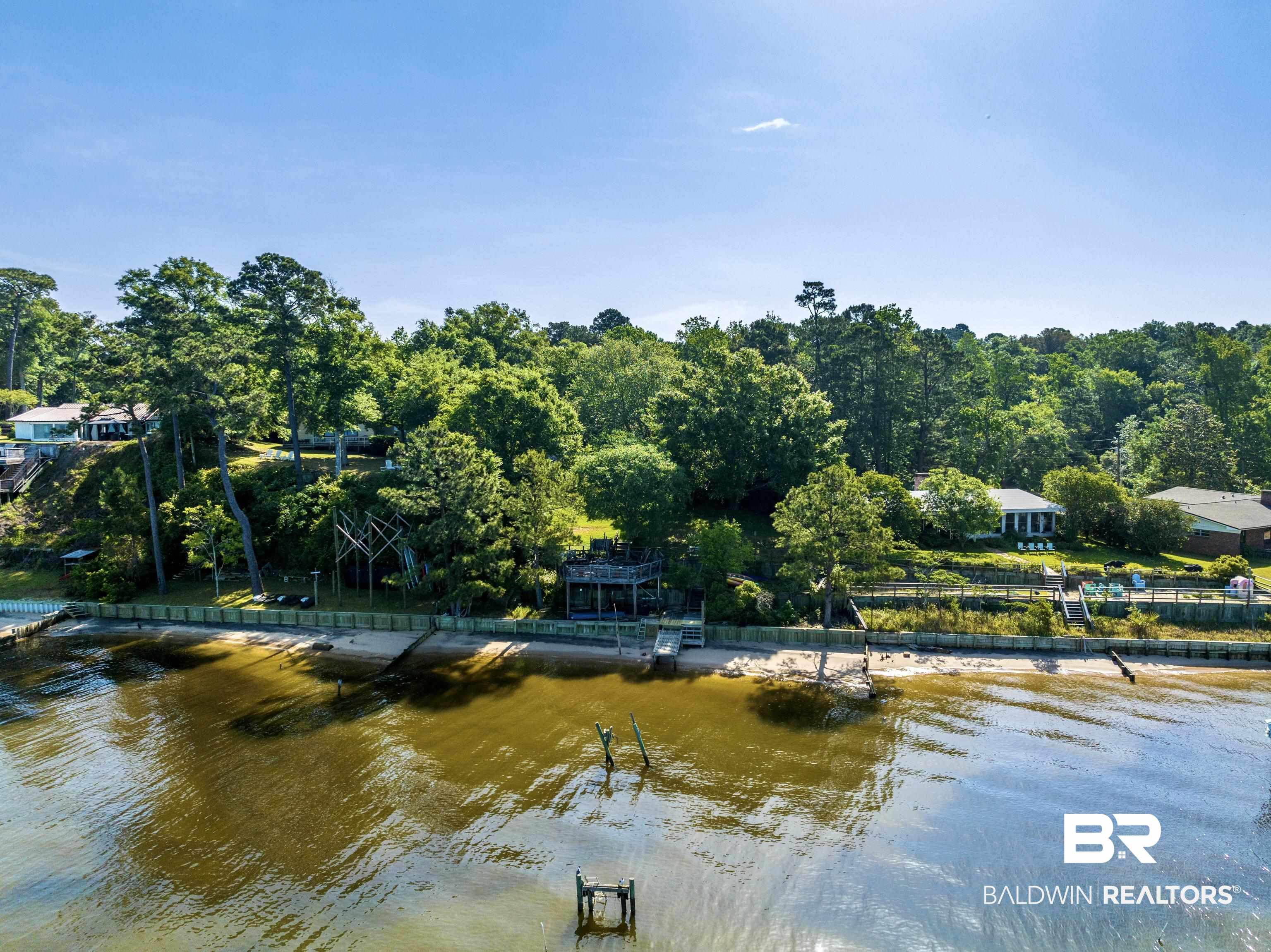 22789 Ecor Rouge Lane Fairhope, AL 36532 - Photo 4 of 50 Aerial from Mobile Bay