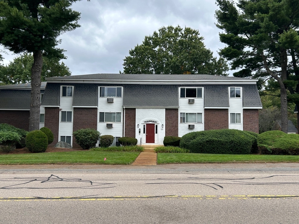 37 Will Drive, Unit 12 Canton, MA 02021 - Photo 2 of 20 a front view of a house with a garden