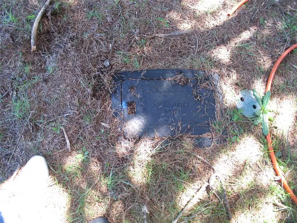 a backyard of a house