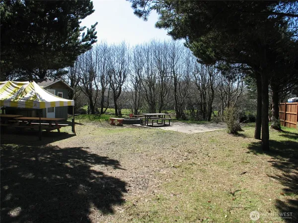 a view of outdoor space with trees