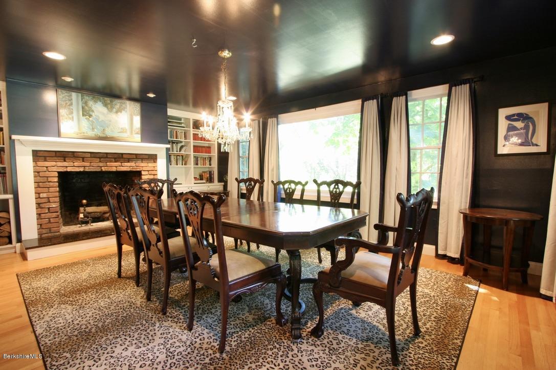 12 Prospect Hill Road Stockbridge, MA 01262 - Photo 14 of 30 a view of a dining room with furniture window and wooden floor