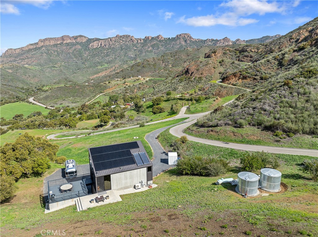 10120 Yerba Buena Road Malibu, CA 90265 - Photo 28 of 40 an aerial view of a house with garden