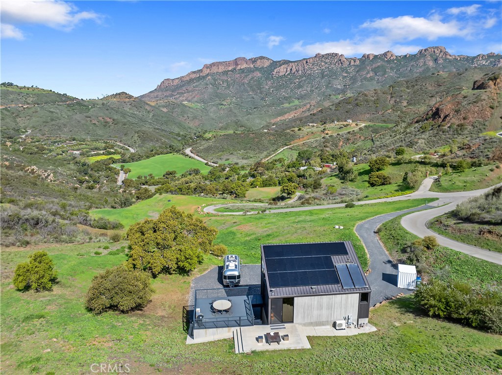 10120 Yerba Buena Road Malibu, CA 90265 - Photo 36 of 40 an aerial view of a house with garden