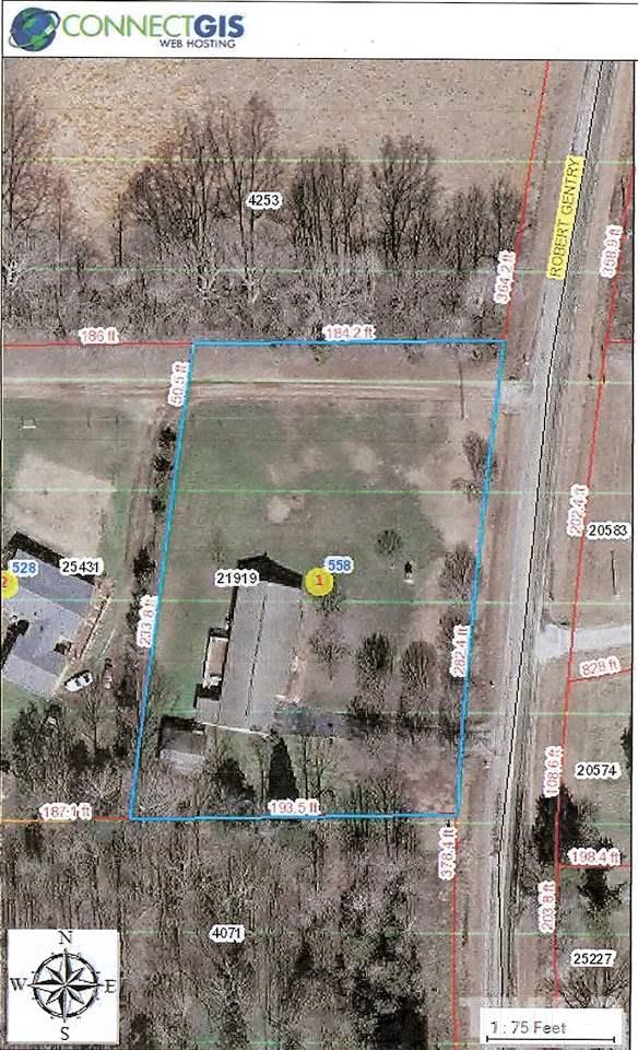558 Robert Gentry Road Timberlake, NC 27583 - Photo 25 of 25 Property is highlighted in blue. Owner lives in the house located behind this parcel.